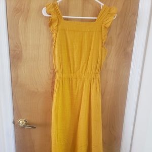 Universal Thread Yellow Dress NWT